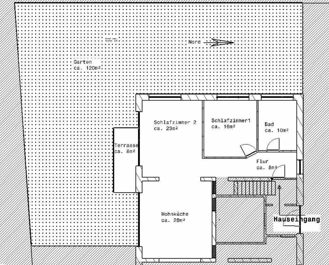85 qm Wohnung Pauluste mit Terasse und Garten Rostock Exterior foto