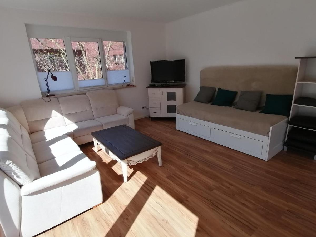 85 qm Wohnung Pauluste mit Terasse und Garten Rostock Exterior foto